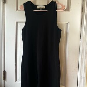 Taylor Black Sleeveless Dress